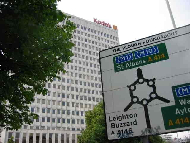 The Magic Roundabout in Hemel Hempstead, a short hop from Vauxhall Road